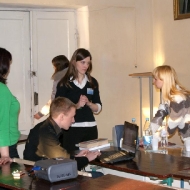 Ярина Кільницька проводить свій майстер-клас наTESOL-2012