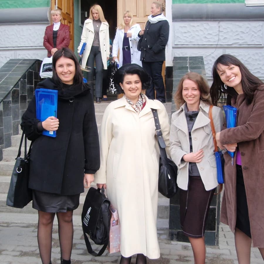 Учасниці конференції TESOL-2011 у Рівному